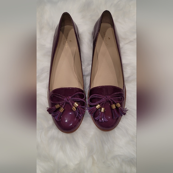 Kate Spade New York- Patent Leather Loafers - Picture 1 of 5